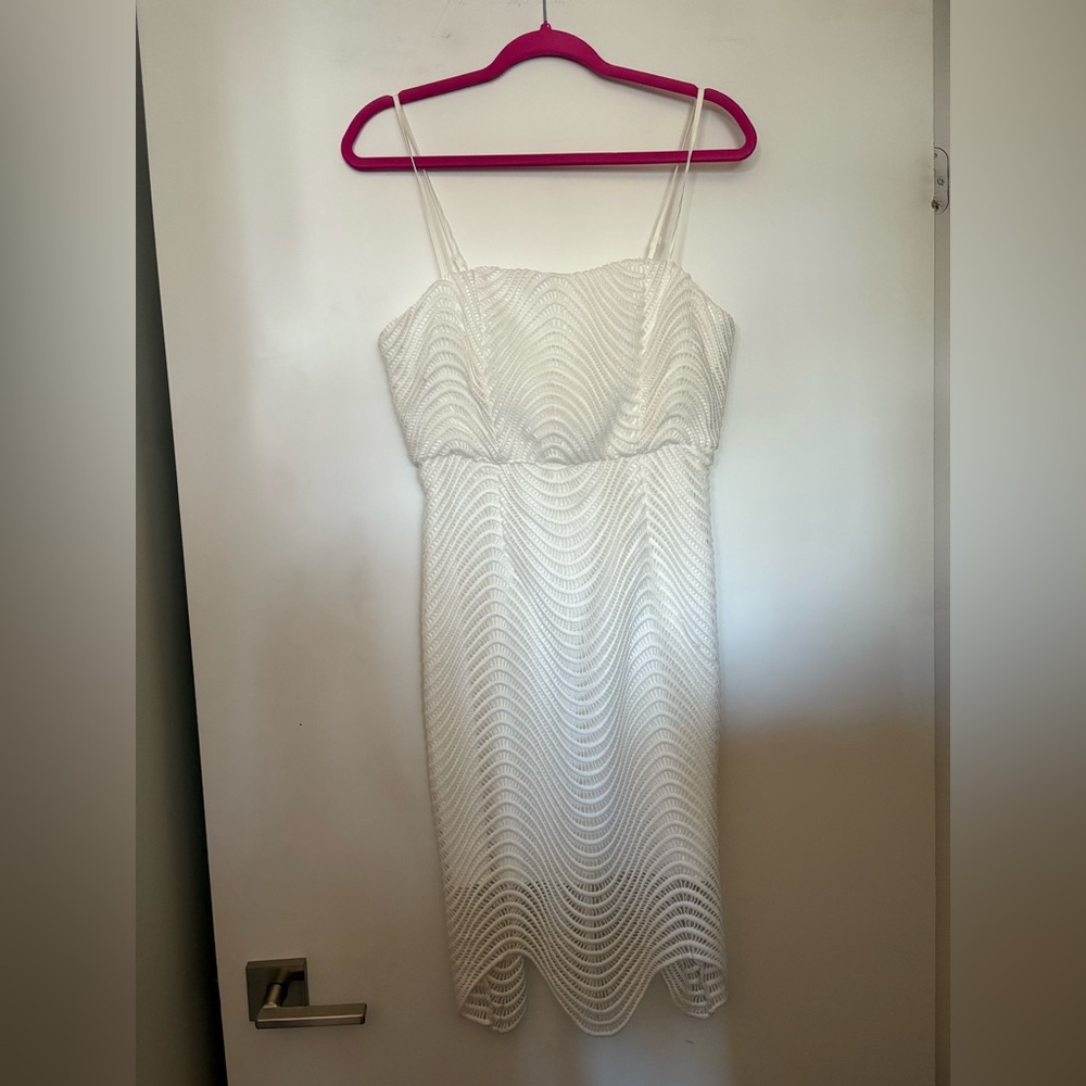 Bardot Mini White Dress